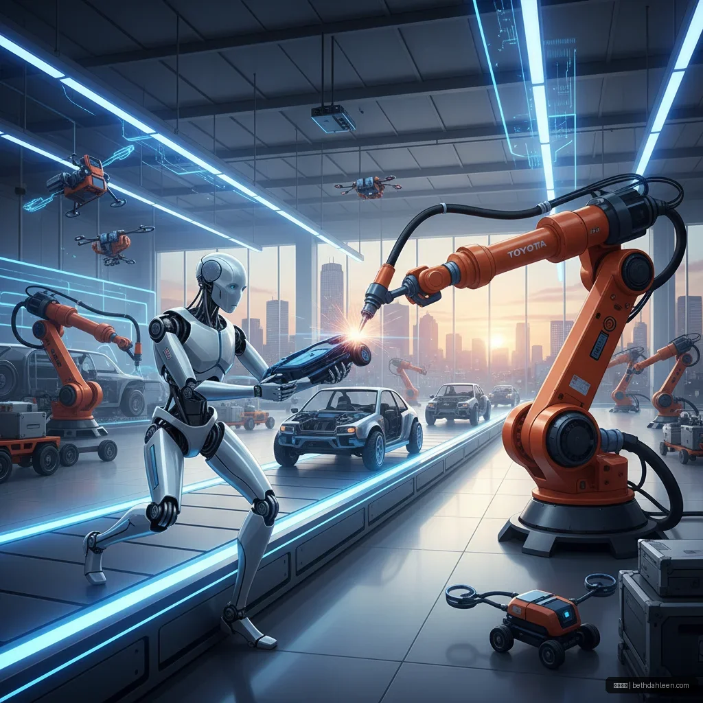 体育平台 - 波士顿动力携手丰田子公司，智能制造机器人实现生产线协作突破 配图1